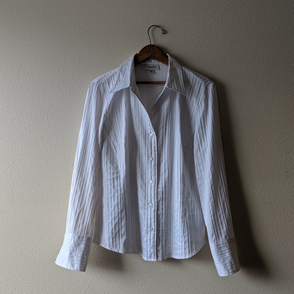 Crisp & Classic, White Dress Shirt
